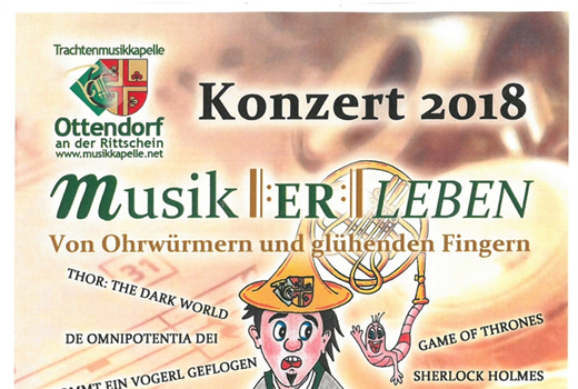 Foto für Einladung zum Konzert der Trachtenmusikkapelle Ottendorf